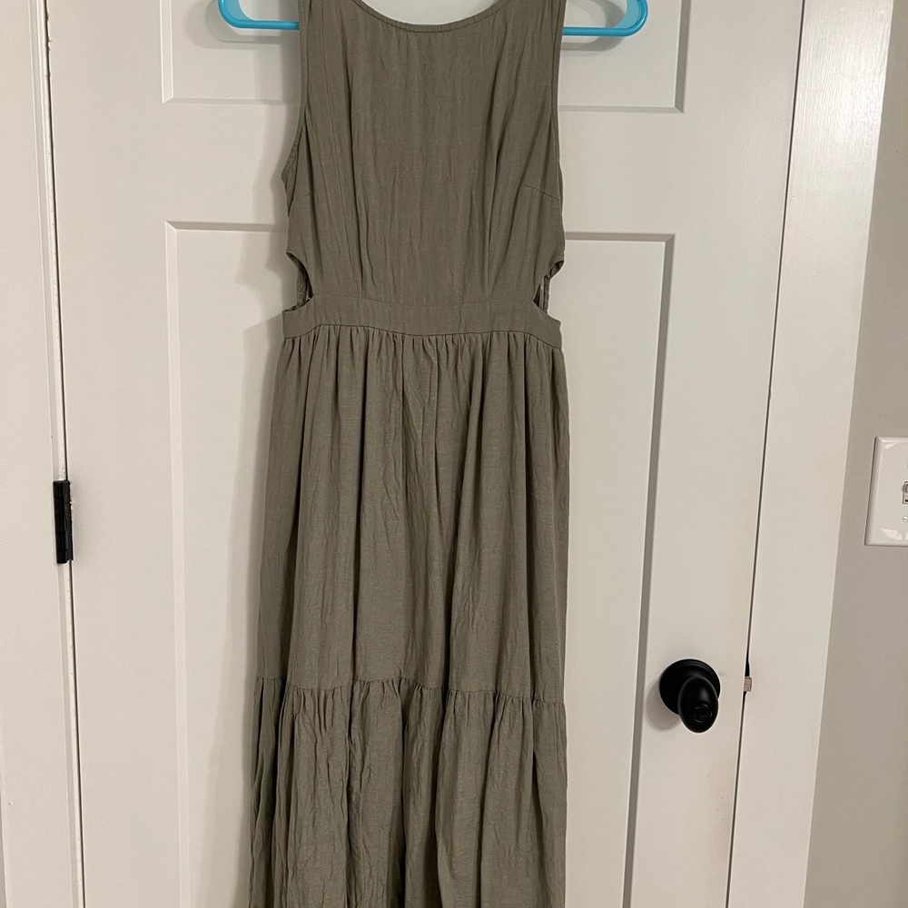Sincerely Jules Olive Green Maxi Dress